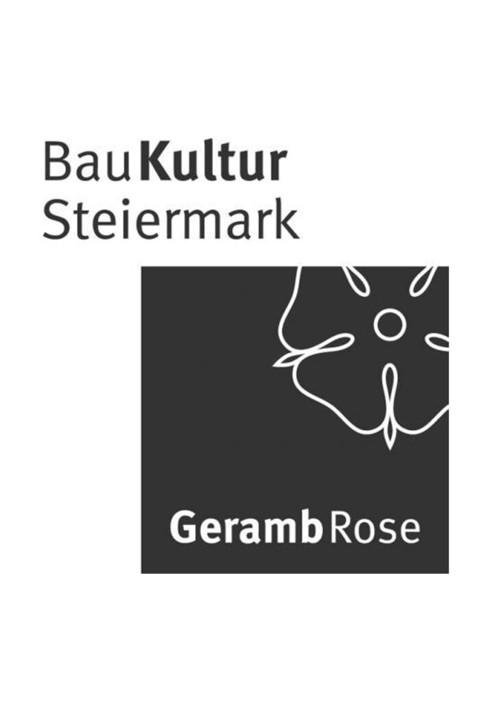 Logo Bau Kultur Steiermark - Geramb Rose