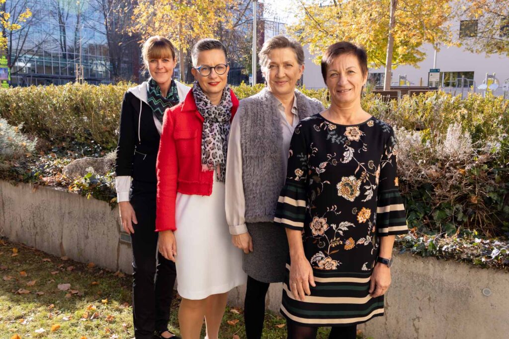 Gruppenbild der Praxisanleiterinnen Basale Stimulation