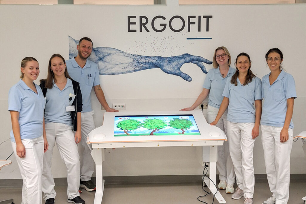 Gruppenfoto beim neuen Angebot ErgoFit