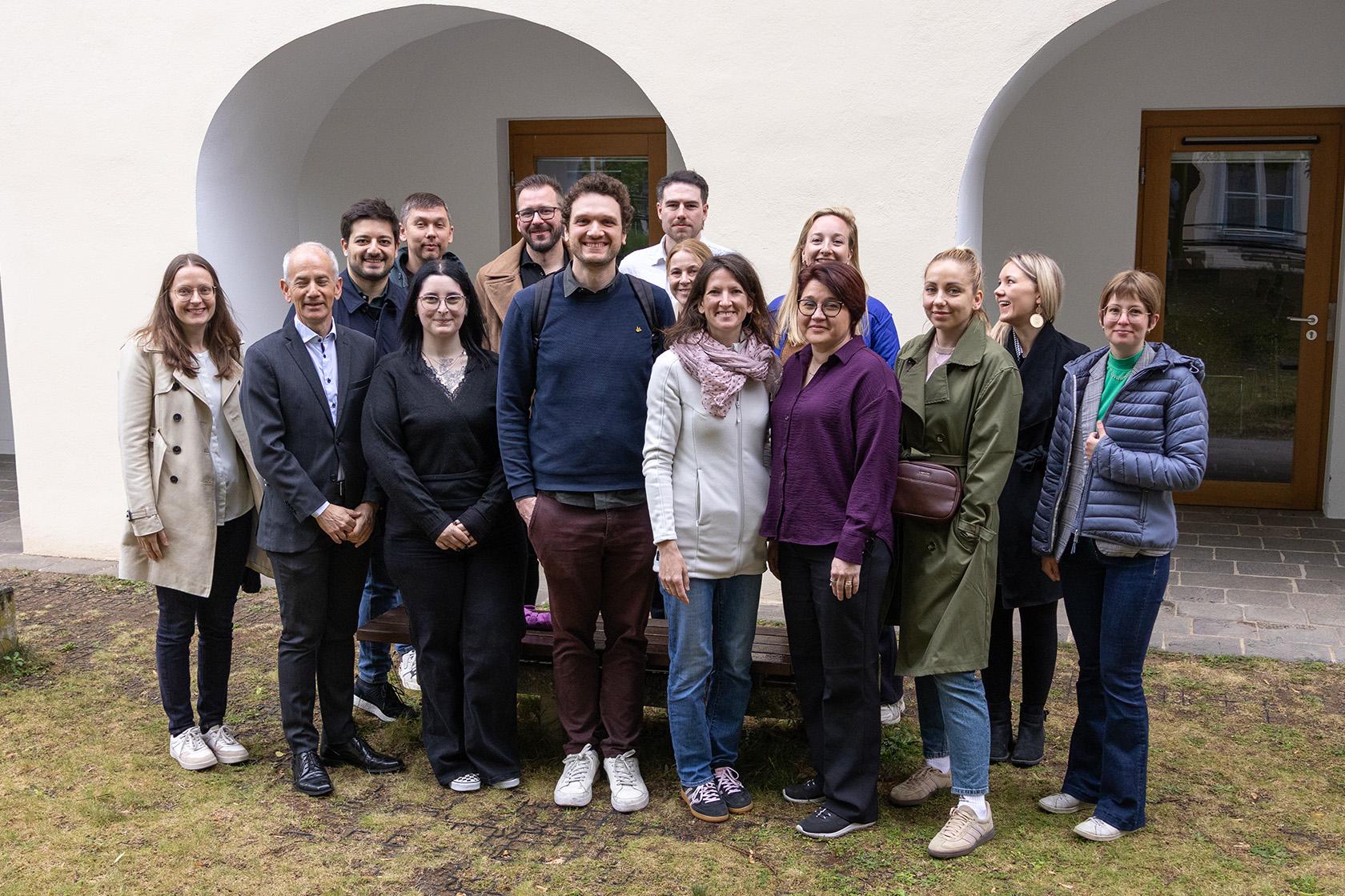 Gruppenfoto der Austauschveranstaltung