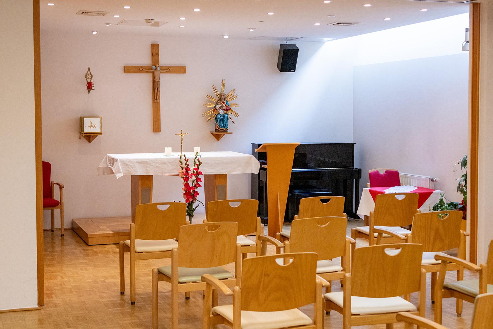 Kapelle im Pflegewohnheim Aigner Rollett